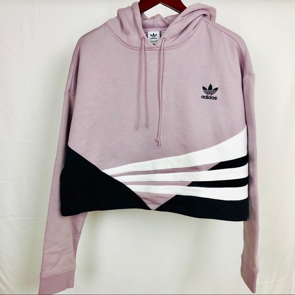 adidas bossy 90s cropped hoodie